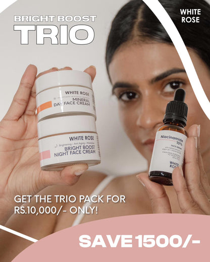 TRIO PACK + MINERAL DAY BODY LOTION FOR OFFER VALID FROM THE 20TH - 29TH DECEMBER!