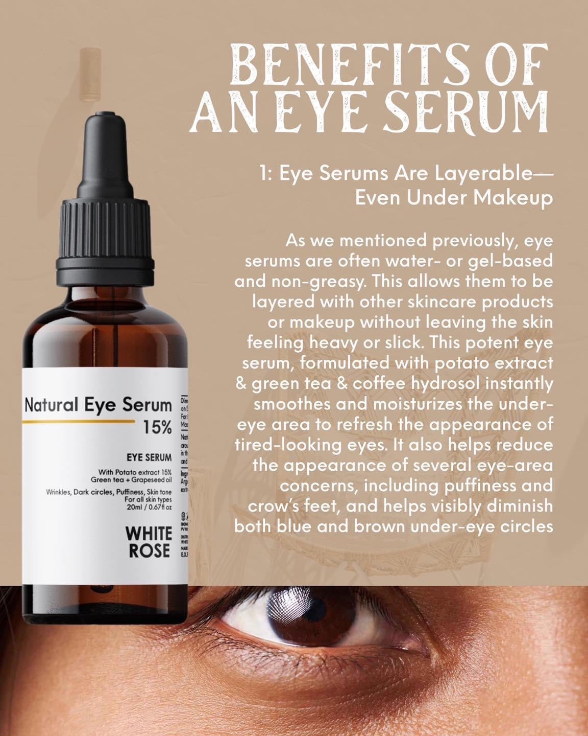 NATURAL EYE 15% SERUM