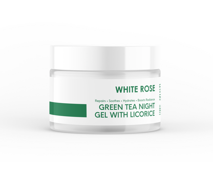 Green Tea Night Gel with Licorice 100g